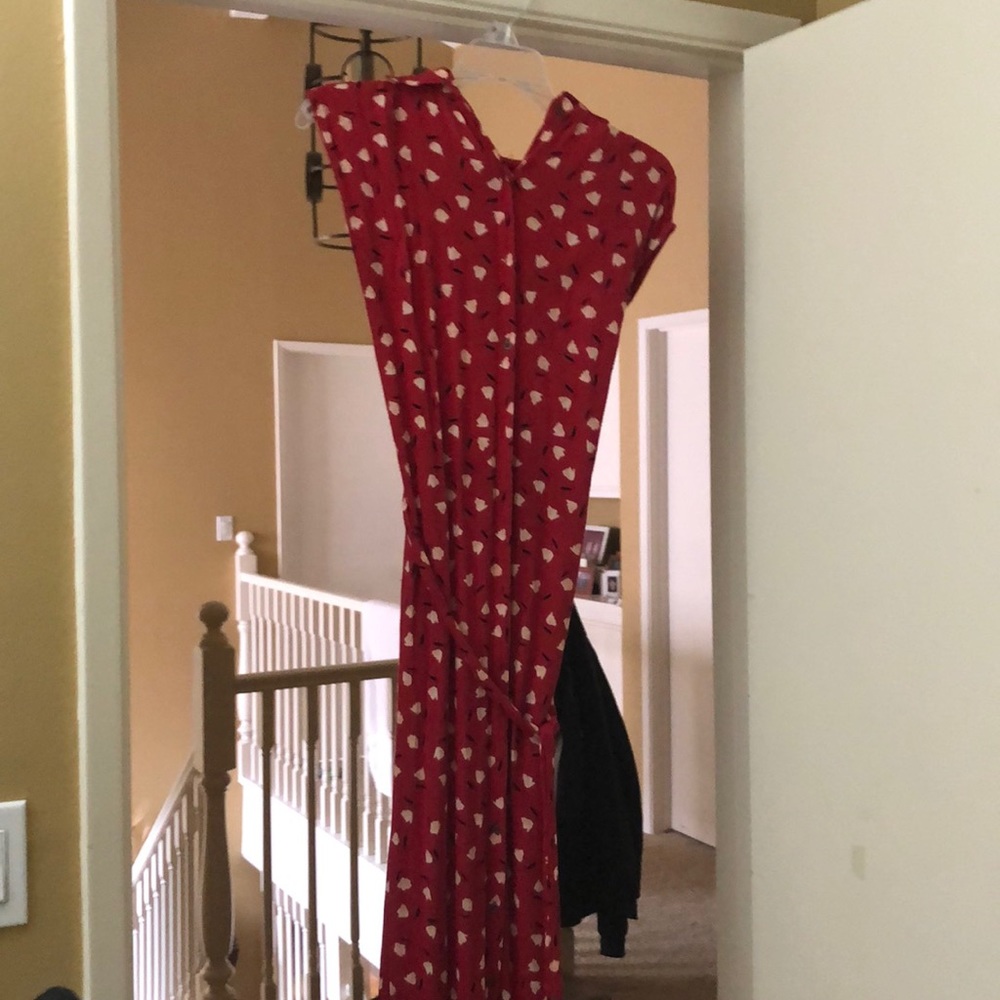 Billabong floral maxi dress.